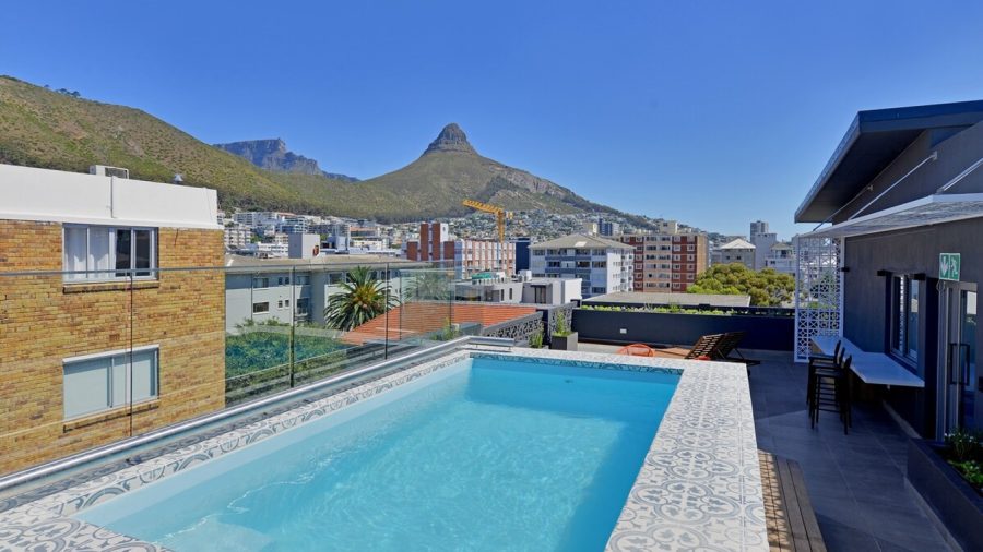 Rooftop pool
