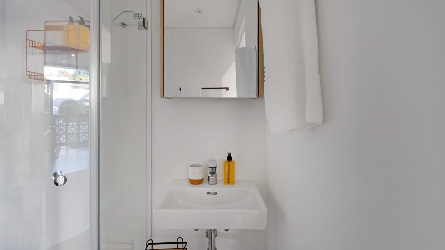 bathroom with shower